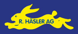 Logo R. H�sler AG, Heizungen und L�ftungen